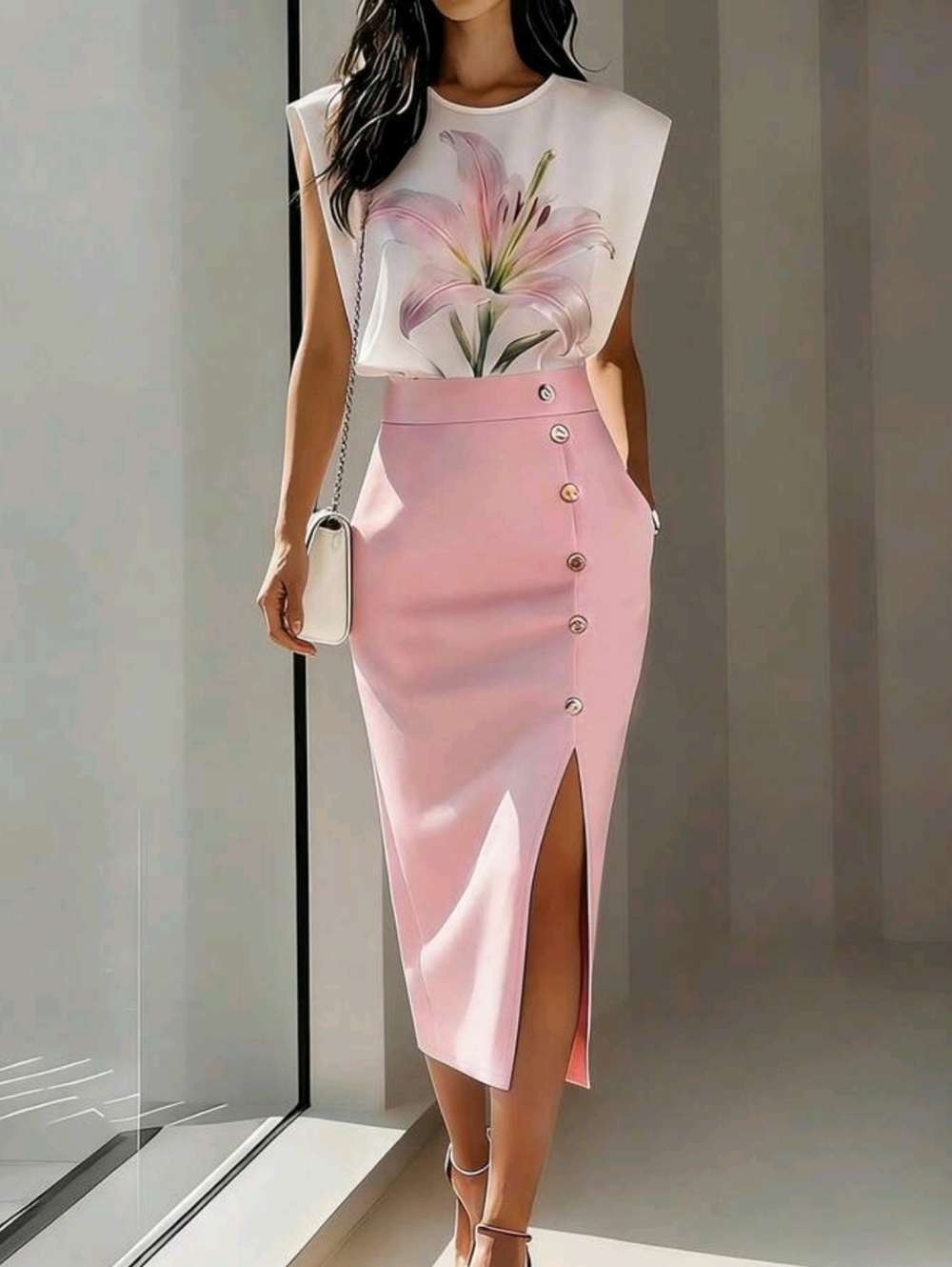 Women's Summer Two-Piece Set - Picture 6 of 6